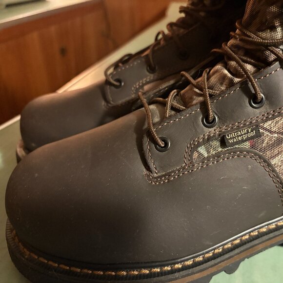 Irish Setter Brown Camouflage Heeled Boots - Picture 2 of 14